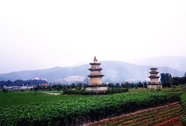 사지전경(남서-북동)