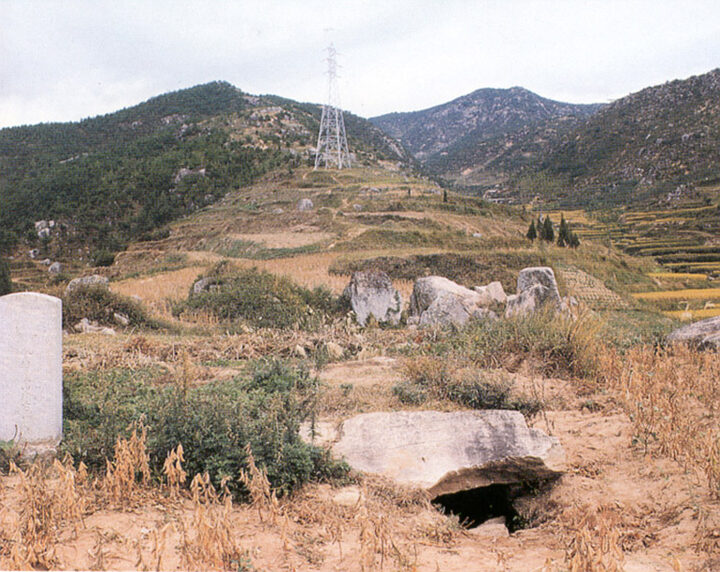 김해구산동B고분군전경