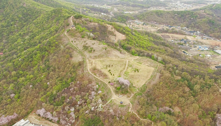 인천 계양산성 전경