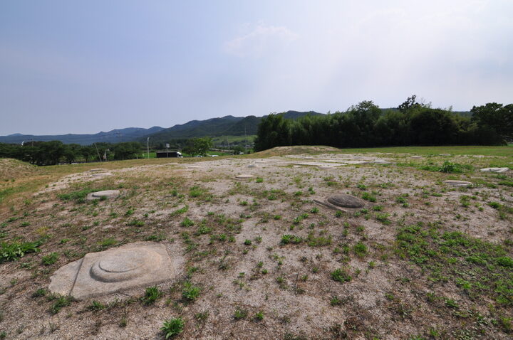 경주 사천왕사지 금당지 상부 (고도보존육성과, 2017)