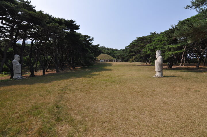 경주 흥덕왕릉 전면 전경 (고도보존육성과, 2017)