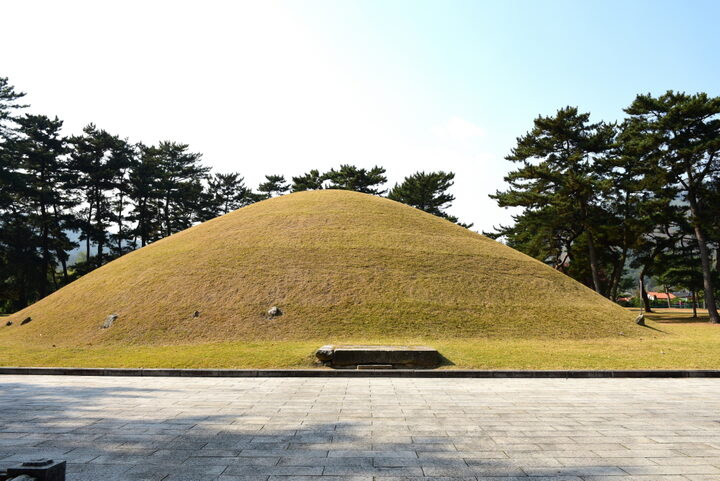 경주 무열왕릉_봉분 (촬영년도 : 2015년)