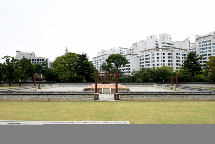 사직단_ 북측 전경 (촬영년도 : 2015년)