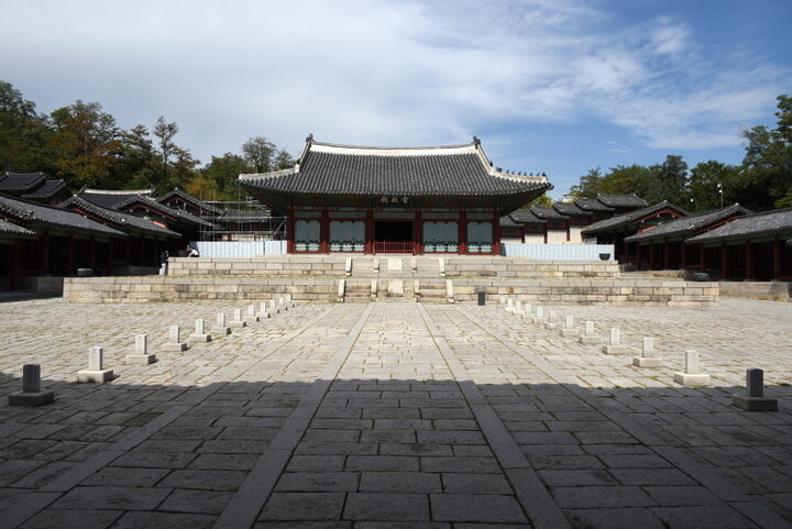 경희궁지_숭정전 전경 (촬영년도 : 2015년)