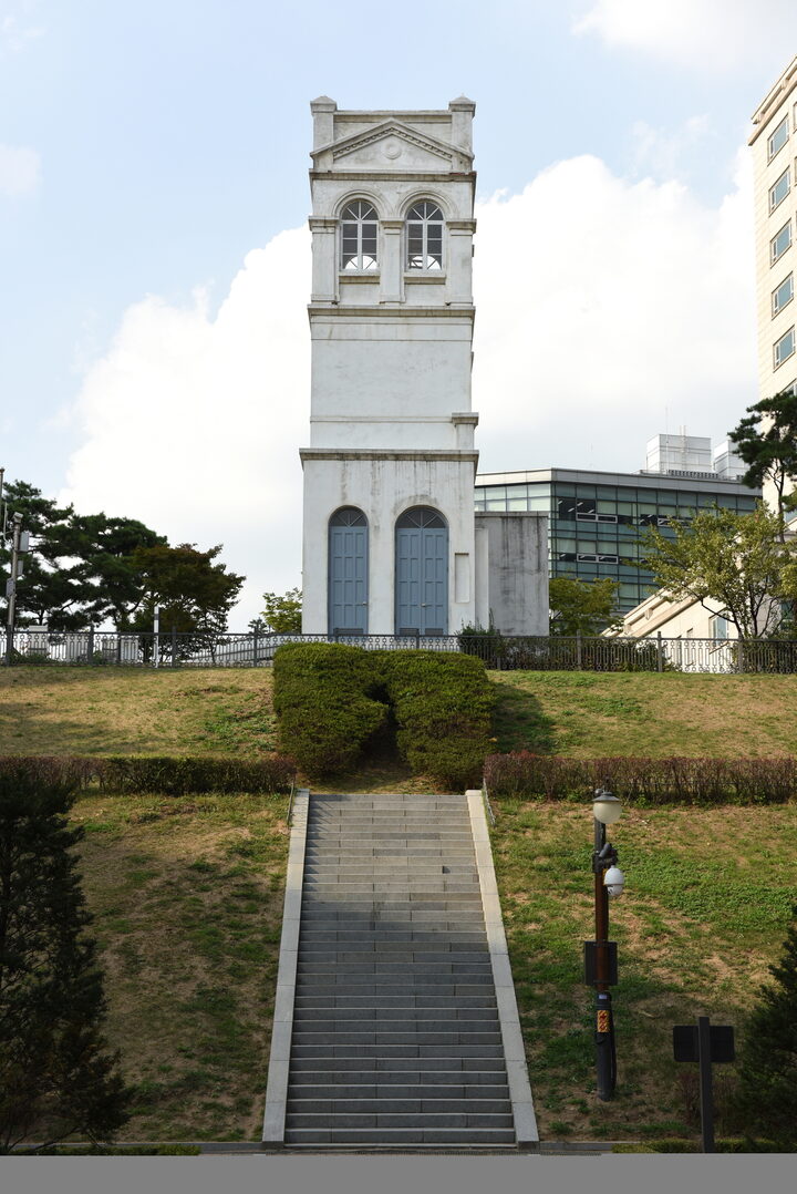 서울 구 러시아공사관_3층 전망탑과 계단 (촬영년도 : 2015년)