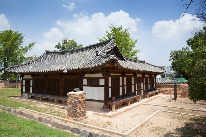 김제군 관아와 향교_김제동헌 내아 좌측면 (촬영년도 : 2015년)