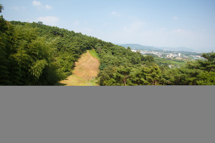 익산 토성_익산시 전경 (촬영년도 : 2015년)