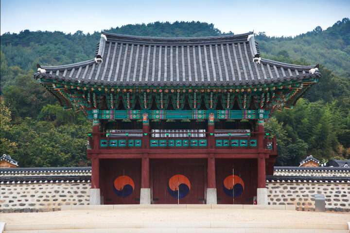 부여 홍산현 관아_동헌 아문 (촬영년도 : 2015년)