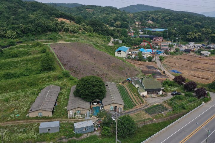 용인 서리 고려백자 요지 전경(20200617)