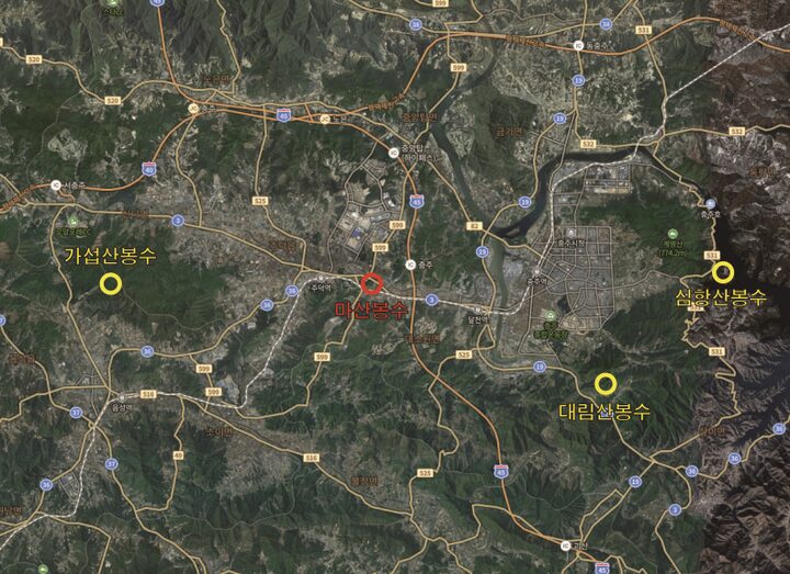 제2로 직봉 - 충주 마산 봉수 유적