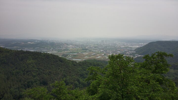 제2로 직봉 - 영천 성황당 봉수 유적