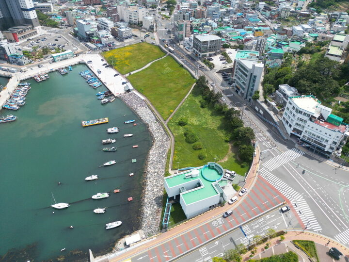 북측 항공사진 (촬영년도 : 2024년)
