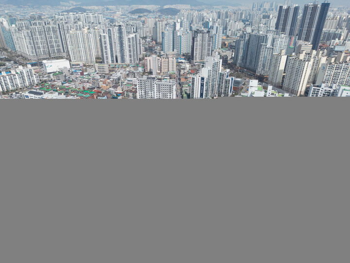 남측 항공사진 (촬영년도 : 2024)