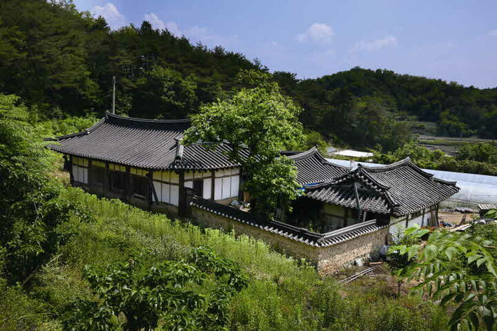 배면에서 내려다본 풍경