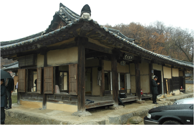 사랑채 정면 및 좌측면