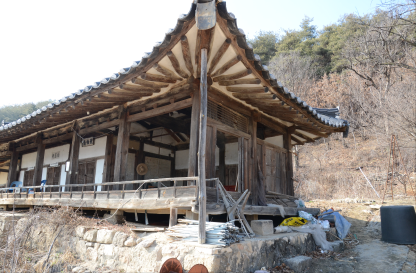 06.본채 전면 사랑 영역 정면