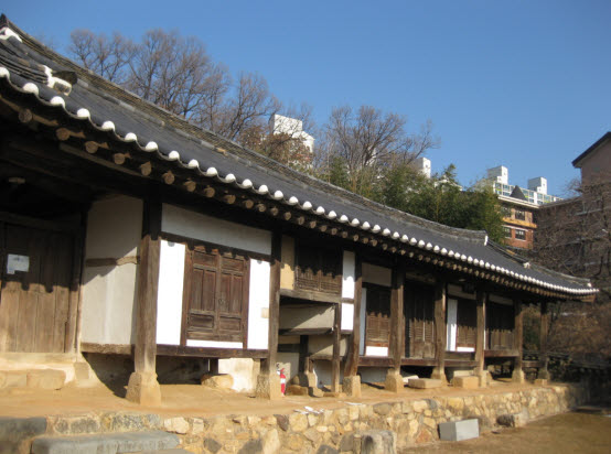 작은 사랑채 정면 전경