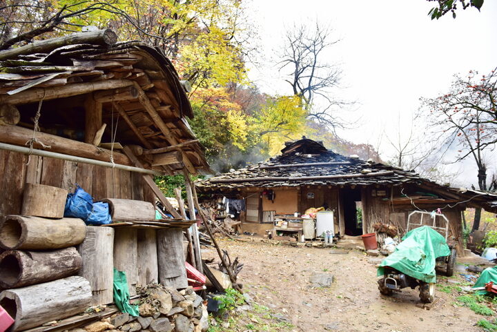 너와집 전경 (촬영년도 : 2015년)