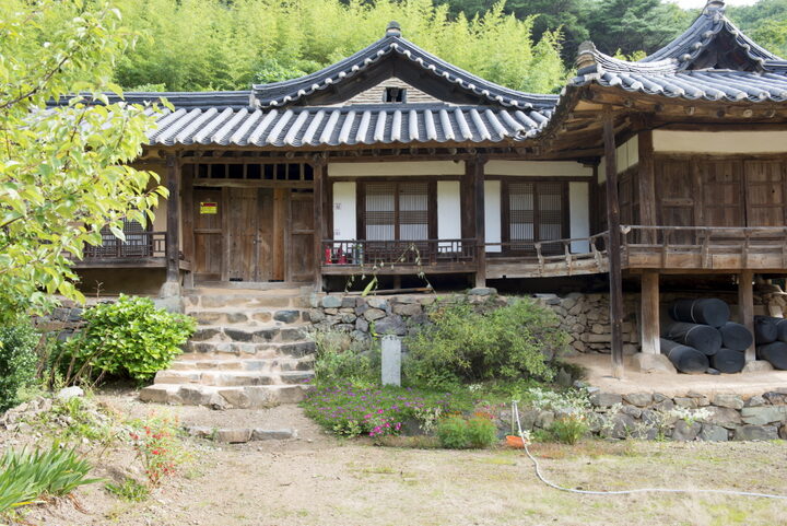 영천 매산고택과 산수정_매산고택 정면 (촬영년도 : 2015년)