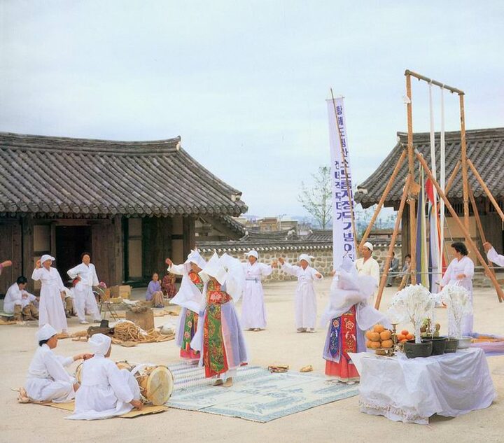만신들의거상춤