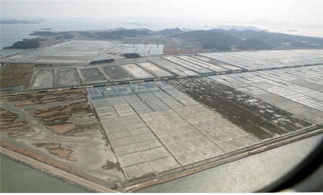 중도 태평염전 전경(국가유산청)