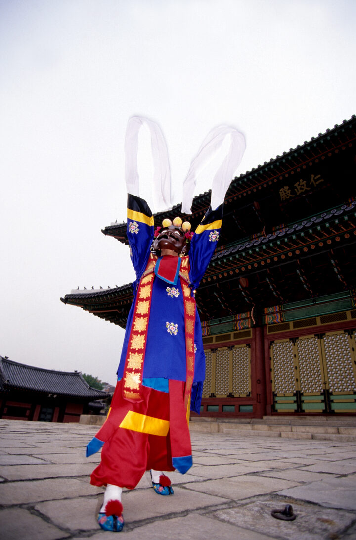 15931_청의 모습_처용무_국가유산청