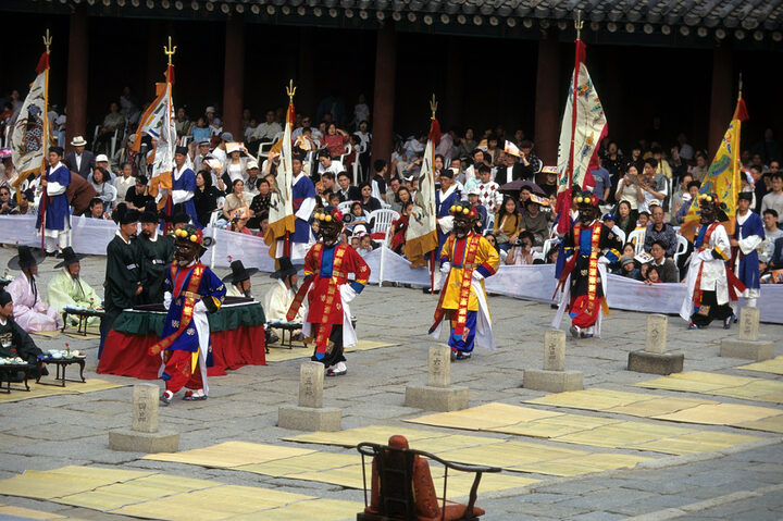 16085_창경궁 처용 입장_처용무_국가유산청