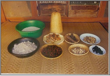 강하주 재료