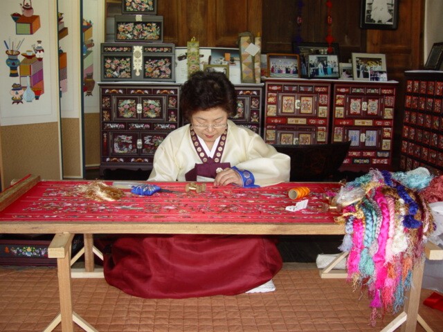 자수장