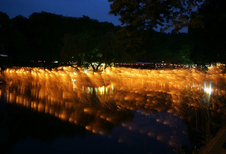 낙화놀이(점화)