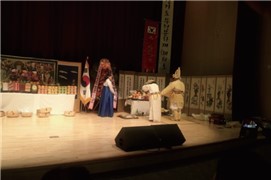 상식 잔 올리는 모습