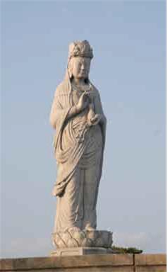 양양 낙산사 해수관음상