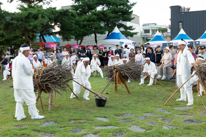 충청남도 무형유산 공주선학리지게놀이