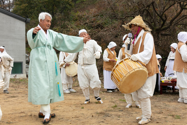 충청남도 무형유산 공주의당집터다지기