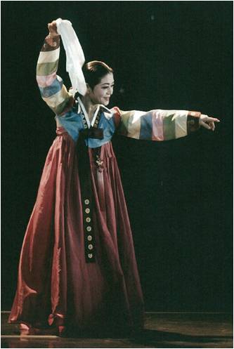수건춤 주요 춤사위1