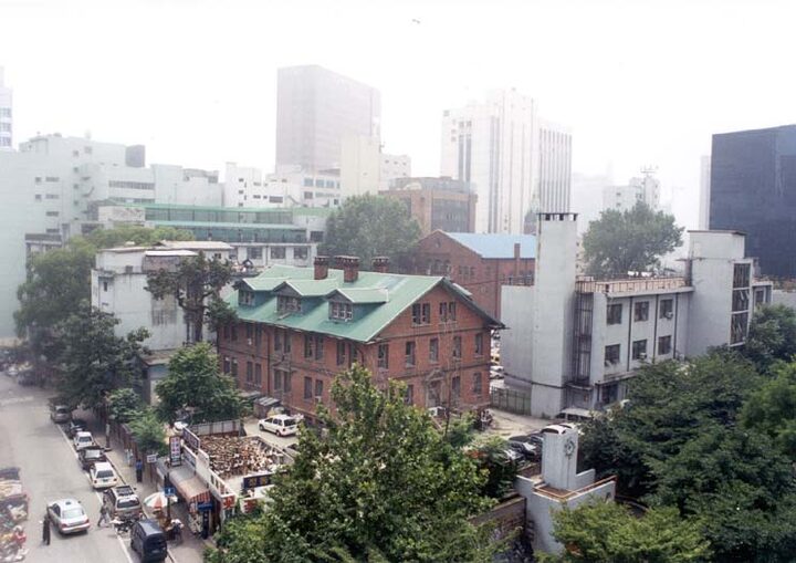 구배재학당부지전경