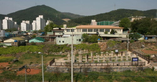 기장읍성 동문지 전경