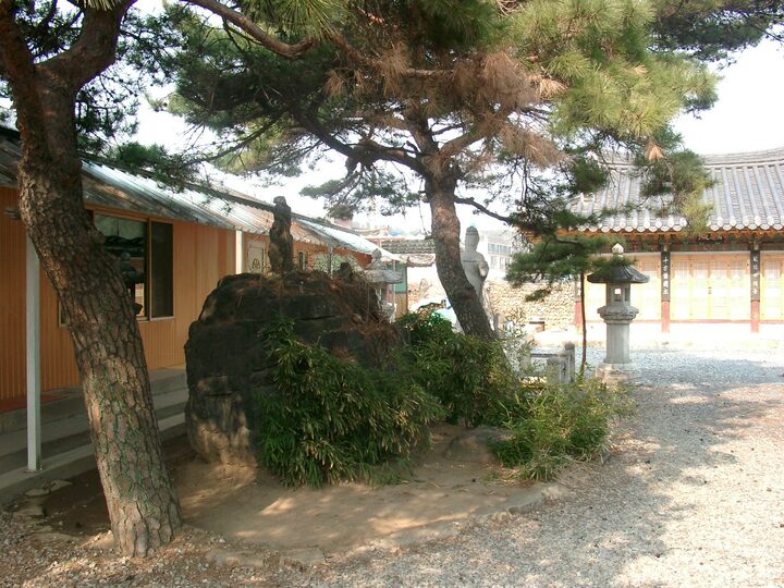 천내리지석묘군전경(화장사내)