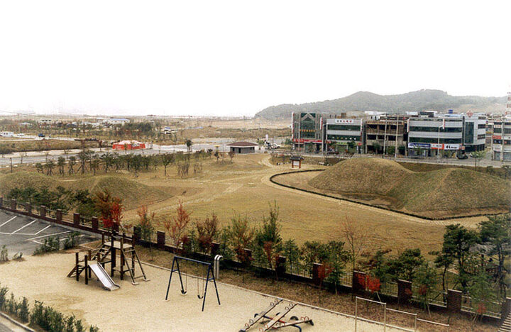 월계동장고분전경