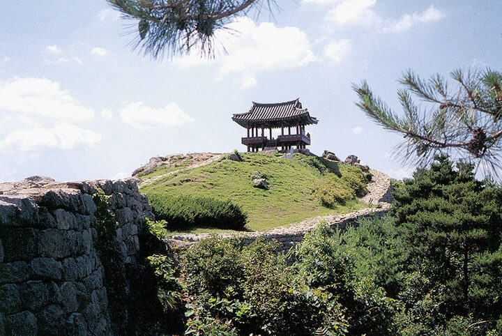 보문산성전경