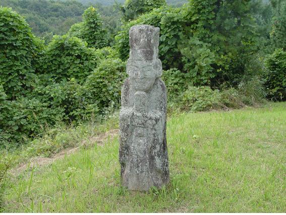 박진장군묘 문인석