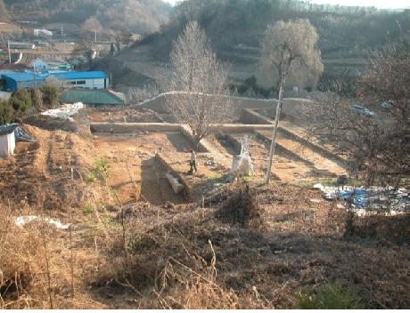 철원향교지 발굴조사 전경