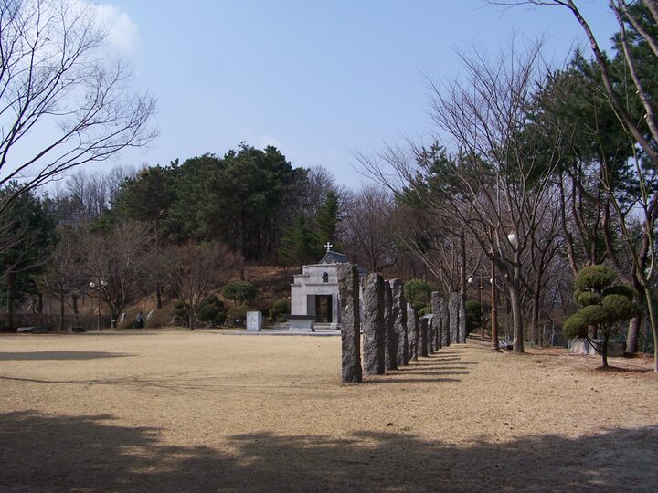 황새바위 천주교 순교유적