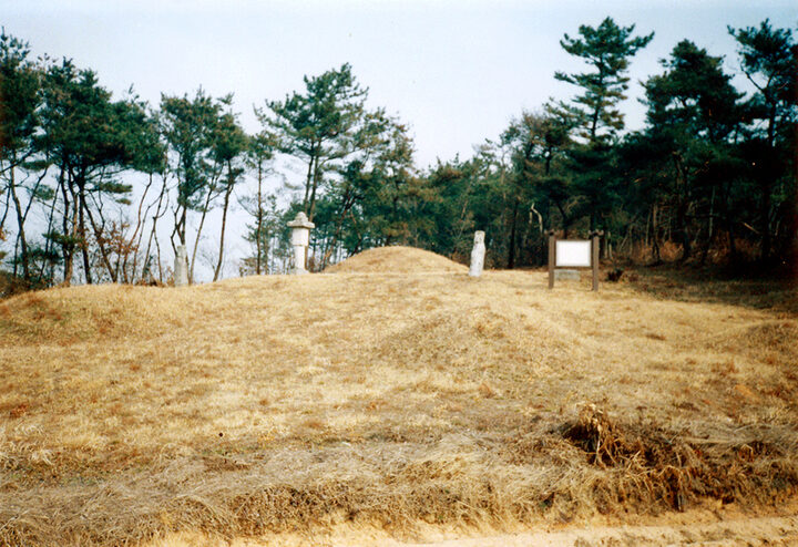 안위장군묘전경