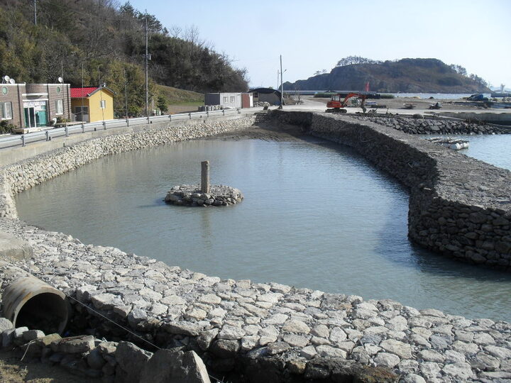우이도선창 근경(신안군)