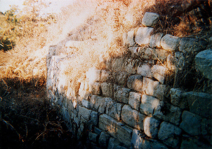 성황당산성잔존성곽