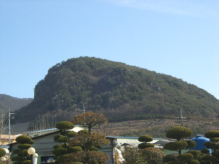 마현산성 원경