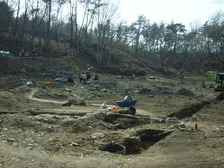 왕산사지 발굴사진