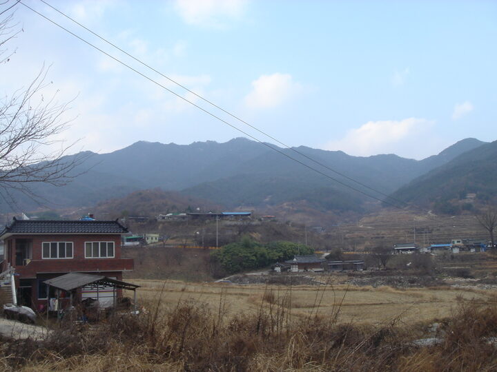 합천 무학대사 유허지 전경