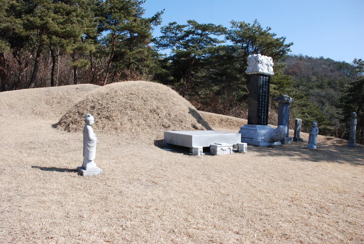 김종서 장군 묘 전경1